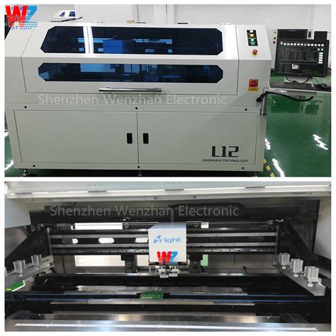 SMT 80x50mm L12 PCB Solder Paste Printer Full Automatic