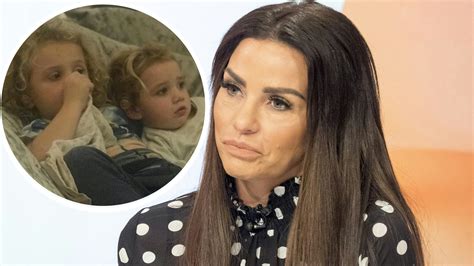 Katie Price lets kids Bunny and Jett POO in the garden