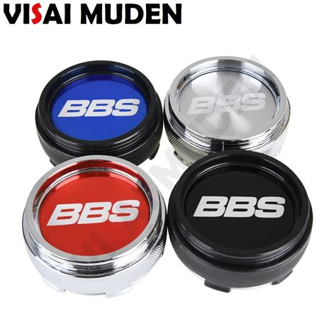 Pcs Od Mm Id Mm Cap Sport Rim Cover Bbs Logo Emblem Wheel Center