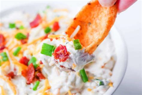 Bacon Cheddar Ranch Dip Smells Like Delish