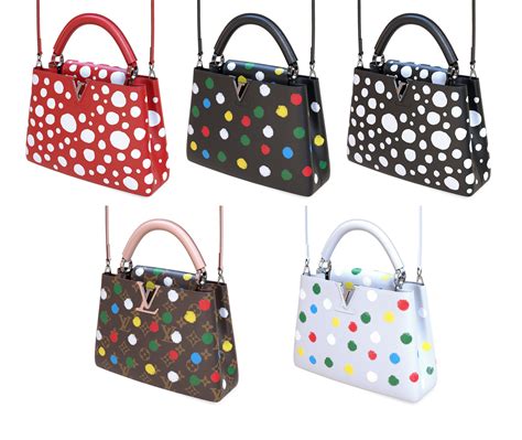 D Model Louis Vuitton Bags Capucines Yayoi Kusama Vr Ar Low Poly