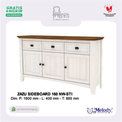 Jual Buffet TV Meja TV Credenza Zazu Sideboard Meja Altar Laci