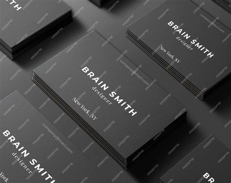 Premium Psd Business Card Mockup Psd Template