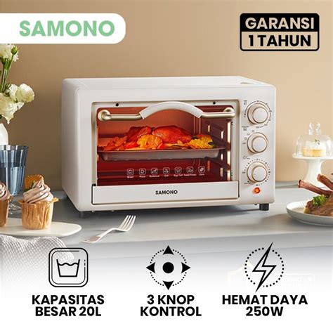 Jual Samono Sw Eow Elektrik Oven Toaster Low Watt Oven Listrik