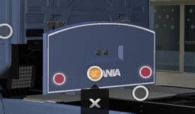 NEW Scania NG French V8 Air Bar Panel V2 Launch WC007 D3SIGN