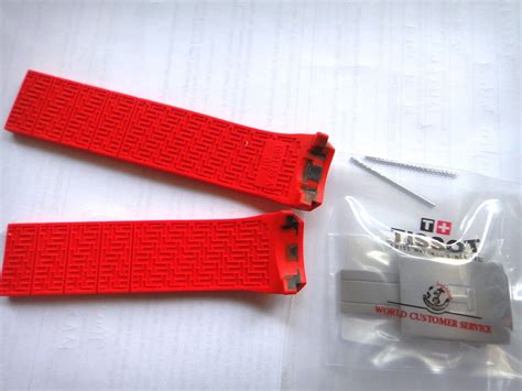 Tissot T Touch Expert Solar Rubber Silicon Band Strap Bracelet W Buckle