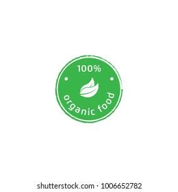 Organic Food Label Design Vector Template Stock Vector (Royalty Free) 1006652782 | Shutterstock