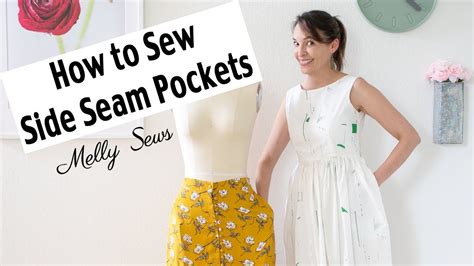 How To Sew Pockets Add Pockets To A Garment Youtube