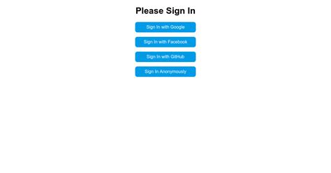 Simple Use Firebase Auth Demo Codesandbox