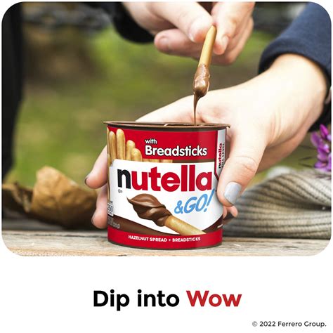 Nutella And Go Hazelnut An Cocoa Spread With Breadstick Snacks Loop Mx