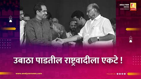 उबाठा पाडतील राष्ट्रवादीला एकटे Sushil Kulkarni Analyser Uddhav Thackeray Sharad Pawar