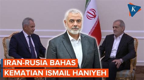 Pejabat Militer Rusia Temui Presiden Iran Di Teheran Bahas Kematian