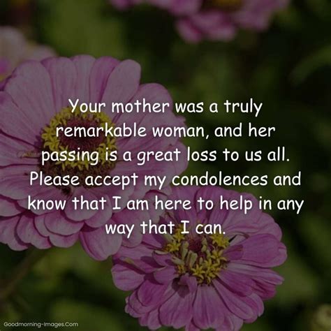 ᐅ100 Sympathy Messages For Loss Mother And Condolence Images