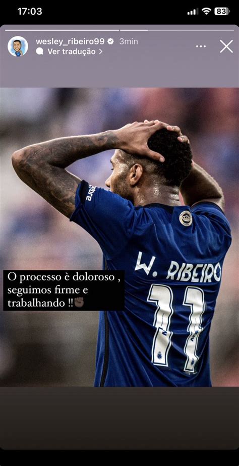 Acervo Cruzeiro Fan Account On Twitter Wesley No Instagram