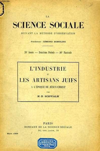 LA SCIENCE SOCIALE SUIVANT LA METHODE D OBSERVATION 24e ANNEE 2e