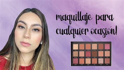 Maquillaje que te saca de apuros para cualquier ocasión Usando la