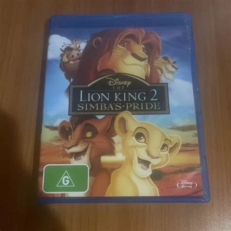 DISNEY LION KING 2 Simbas Pride Movie Collection Blu Ray Region B EUR