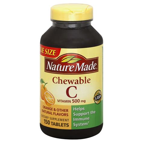 Upc Nature Made Vitamin C Mg Chewable Tablets