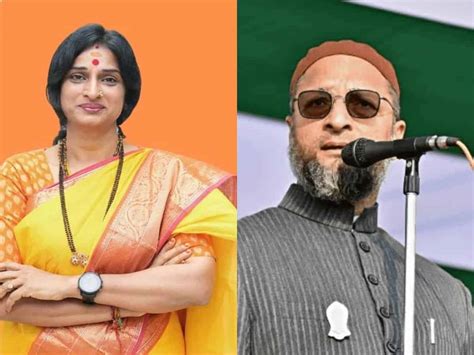 Asaduddin Owaisi Madhavi Latha In Tight Race In Hyderabad Suggest