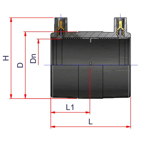 Manicotto Elettrosaldabile Con Diametro Di 32mm Nupi 12EME032