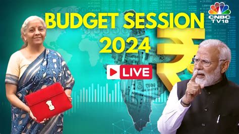 Fm Nirmala Sitharaman Live Budget Speech In Parliament Interim Budget 2024 Lok Sabha