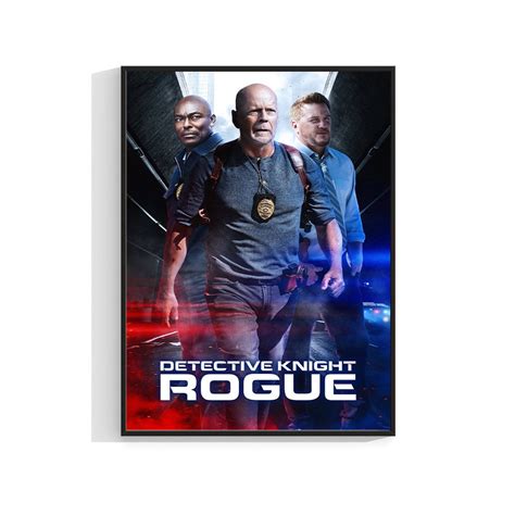 Detective Knight Rogue Movie Poster Print Film Wall A A A A