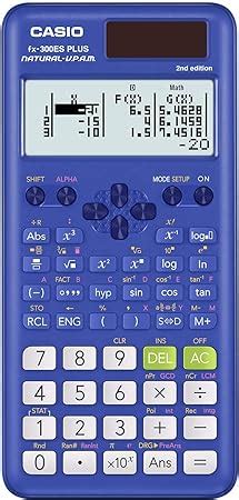 Casio FX 300ESPLS2 Calculatrice Scientifique Bleue Amazon Fr