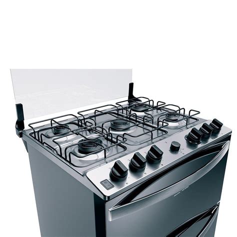 Fog O De Piso Brastemp Bocas Bfd Ncr Forno Duplo Inox V Fog O