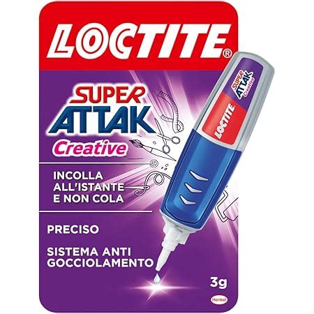 Loctite Super Attak Plastica Colla Per Plastica Istantanea In