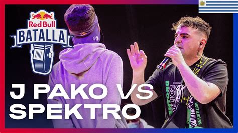 J Pako Vs Spektro Octavos Red Bull Uruguay Youtube