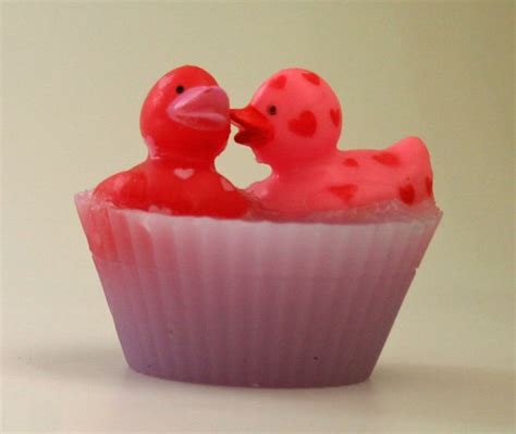 Lovey Dovey Kissing Rubber Duckies Soap By 6