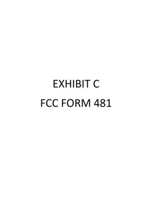 Fillable Online Puc Sd FCC Form 481 Carrier Annual Reporting Puc Sd