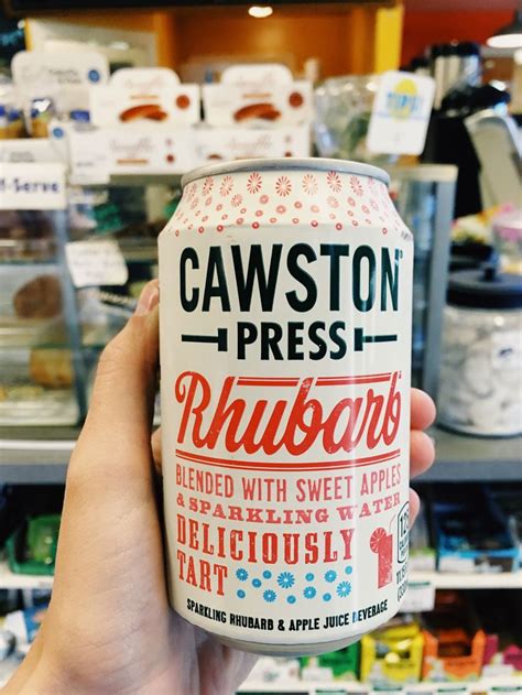 Cawston Press Rhubarb Rhubarb Apple Juice Beverage Can