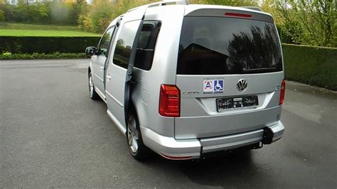 VW Caddy Maxi DSG Rollstuhlgerecht YouTube