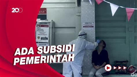 Contoh As Epidemolog Usul Harga Tes Pcr Di Bawah Rp Ribu Youtube