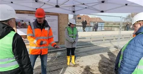 Salierbrücke Speyer Rund 120 Teilnehmer bei Führungen über Baustelle