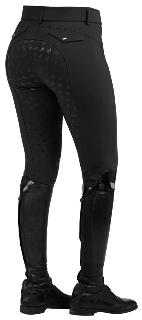 Luanah Full Grip Breeches Black Spooks Riding Australasia