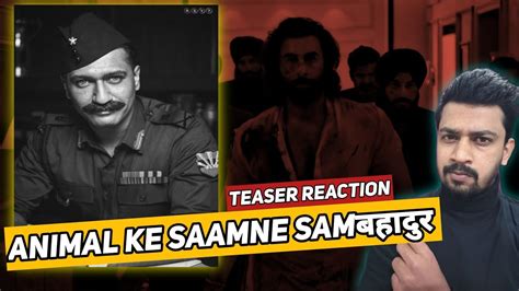 SAM Bahadur Teaser Reaction And Review Vicky Kaushal Meghna Gulzar