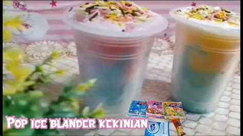 Resep Pop Ice Kekinian Yang Laris Manis Untuk Jualan DapurGurih