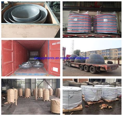 Asme Standard Industrial Hot Stamping Customized Steel Tank Heads