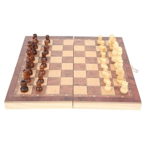 Omabeta Jeu d échecs Gobang Gobang de Dames d Échecs 3 en 1 Échiquier