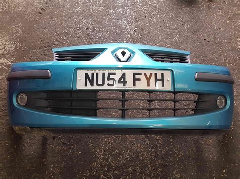 Renault Modus 20042008 Front Bumper Blue Aqua Tej42 Store Renault