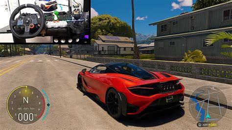 The Crew Motofest McLaren 765LT Volante Logitech G29 Gameplay YouTube