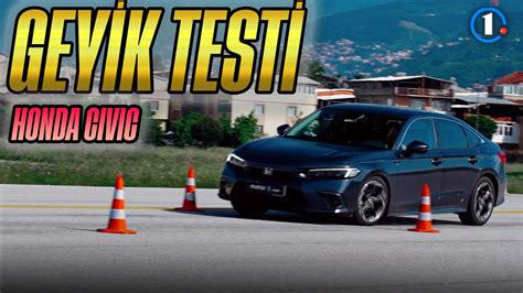 Honda Civic Samuray Görev Başında Geyik Testi