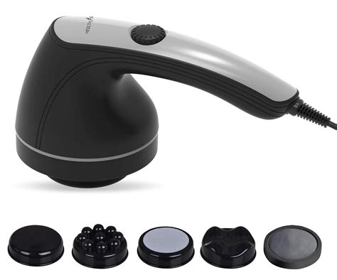 Healthsense Full Body Massager Machine For Pain Relief Electric Handheld Back Massage Machine