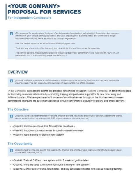 9 Free Sample Sales Proposal Templates - Printable Samples