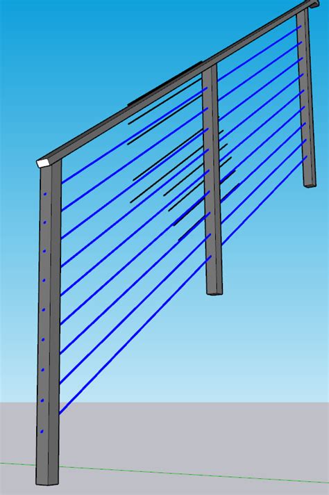 Handrail Cables Pro Sketchup Community