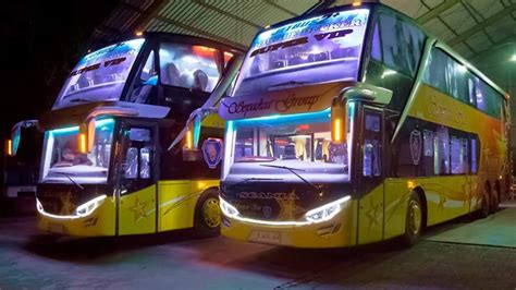 Ses Ramaikan Bus Berlantai Tinggi Sempati Star Double Decker