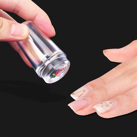 NAILSTAM ESTAMPADOR DE UÑAS TRANSPARENTE Encuentralo Colombia