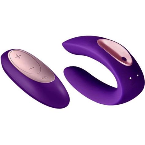 Satisfyer Partner Plus With Remote Purple Sex Toys Adult